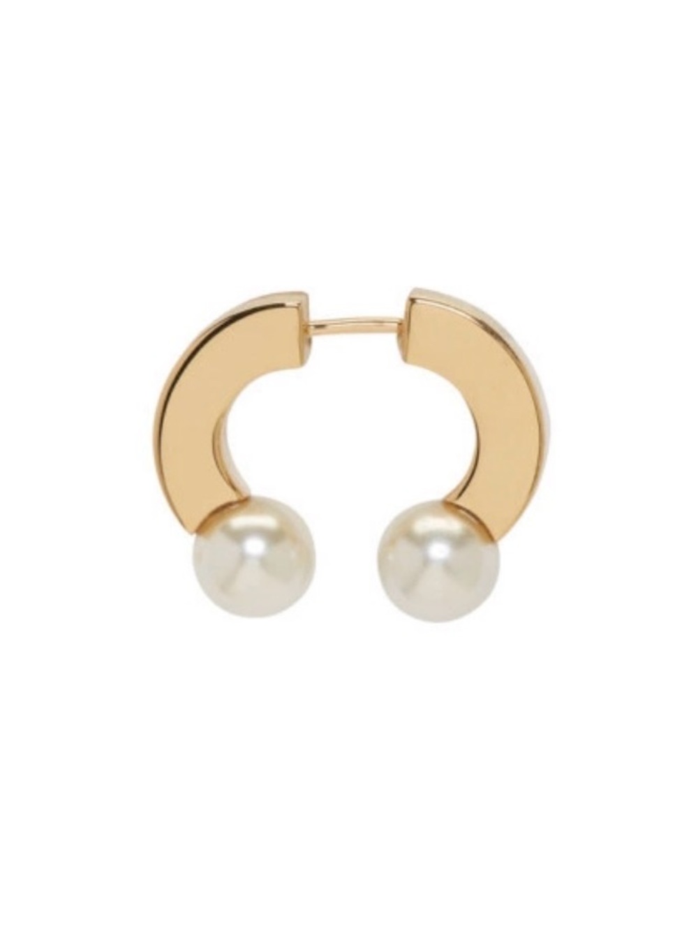 Chloe gold and pearl Darcey Earrings